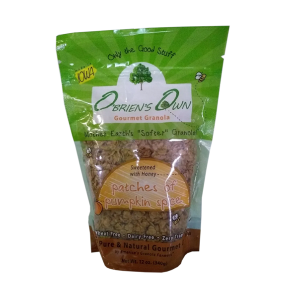 slide 1 of 1, O'Brien's Own O'Briens Own Pumpkin Spice Granola, 12 oz