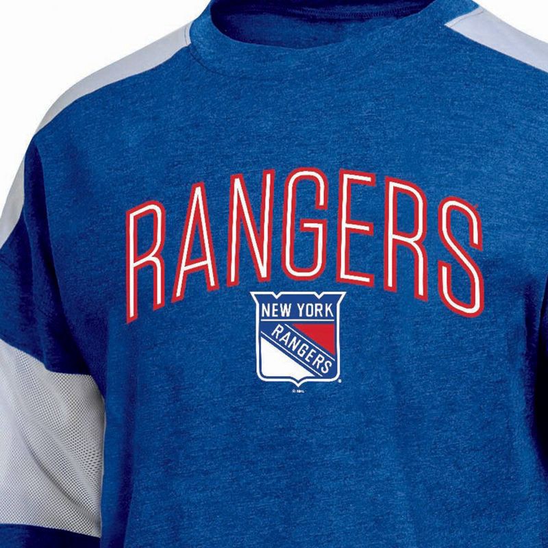 slide 2 of 3, NHL New York Rangers Women's Dark Fashion T-Shirt - M, 1 ct