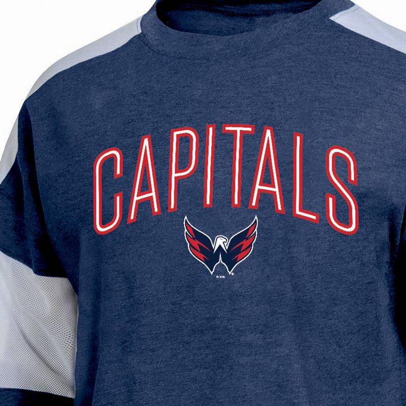 slide 3 of 3, NHL Washington Capitals Women's Dark Fashion T-Shirt - XL, 1 ct
