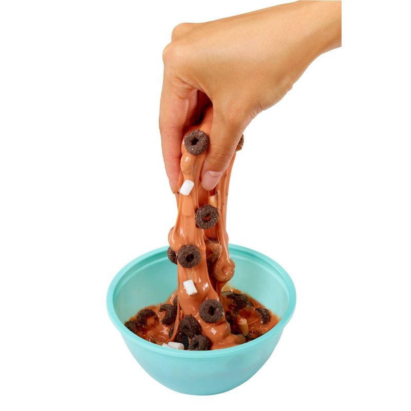 slide 6 of 9, Slime Life Bowl of Choco Cereal DIY Slime Kit - Unboxing Ingredients to Make,Smash and Stretch Your Food, 1 ct