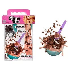 Slime Life Bowl of Choco Cereal DIY Slime Kit - Unboxing Ingredients to Make,Smash and Stretch Your Food