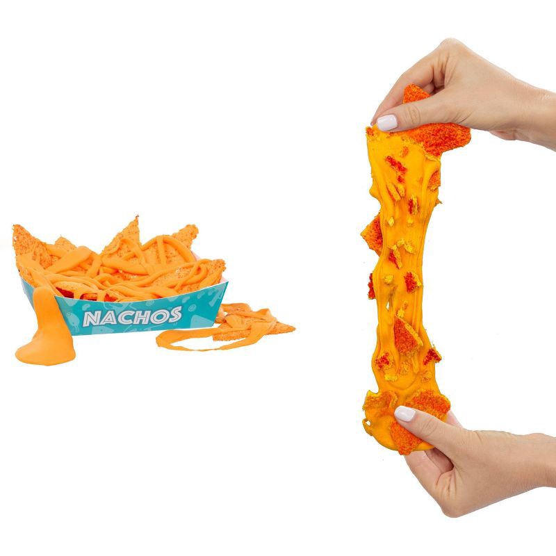 slide 4 of 9, Slime Life Nachos DIY Slime Kit - Unboxing Ingredients to Make,Smash and Stretch Your Food, 1 ct