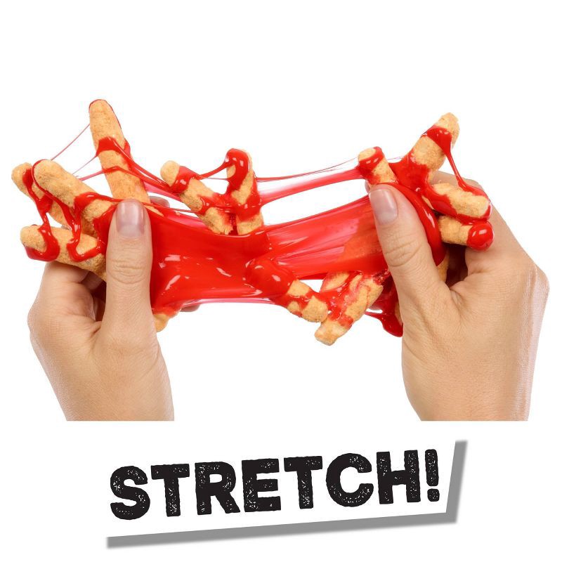 slide 7 of 9, Slime Life French Fries DIY Slime Kit - Unboxing Ingredients to Make,Smash and Stretch Your Food, 1 ct