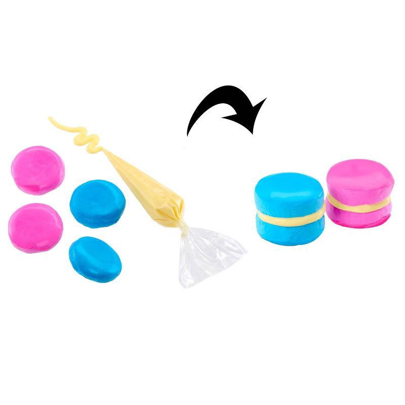 slide 2 of 7, Slime Life Macaron DIY Slime Kit - Unboxing Ingredients to Make,Smash and Stretch Your Food, 1 ct