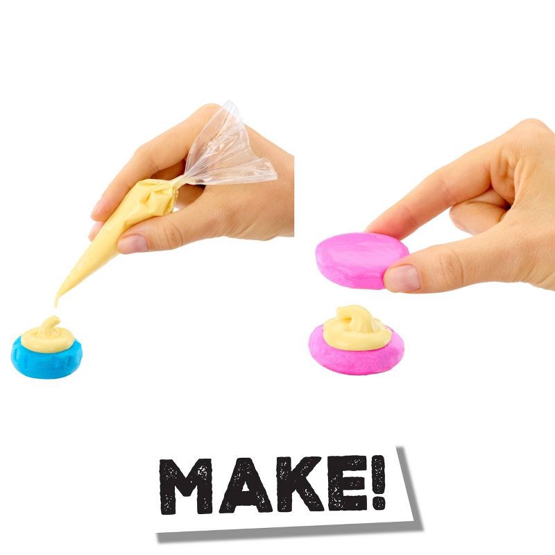 slide 4 of 7, Slime Life Macaron DIY Slime Kit - Unboxing Ingredients to Make,Smash and Stretch Your Food, 1 ct