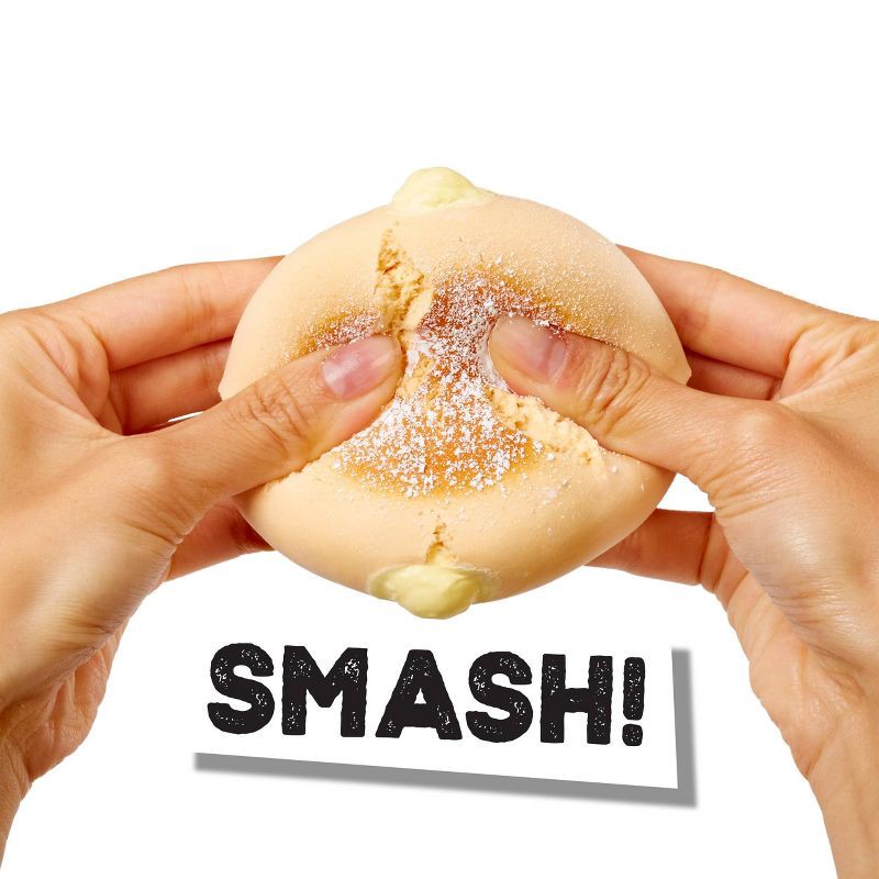 slide 5 of 7, Slime Life Choco Icing Round & Cream Filled Donuts DIY Slime Kit - Unboxing Ingredients to Make,Smash and Stretch Your Food, 1 ct