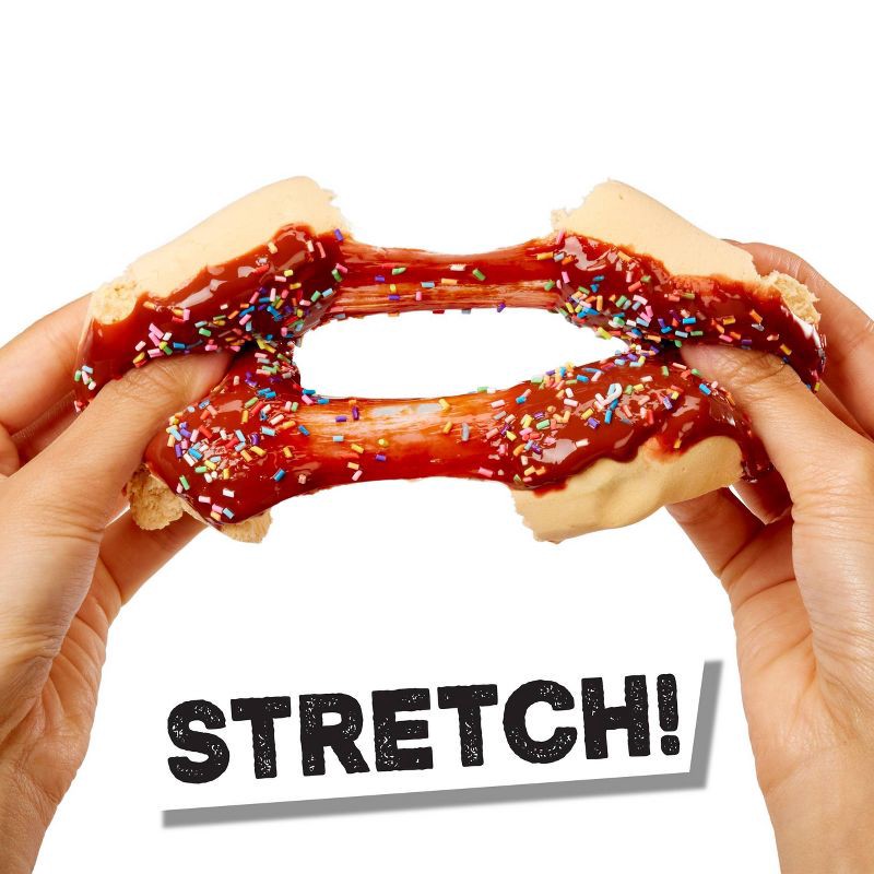 slide 6 of 7, Slime Life Choco Icing Round & Cream Filled Donuts DIY Slime Kit - Unboxing Ingredients to Make,Smash and Stretch Your Food, 1 ct