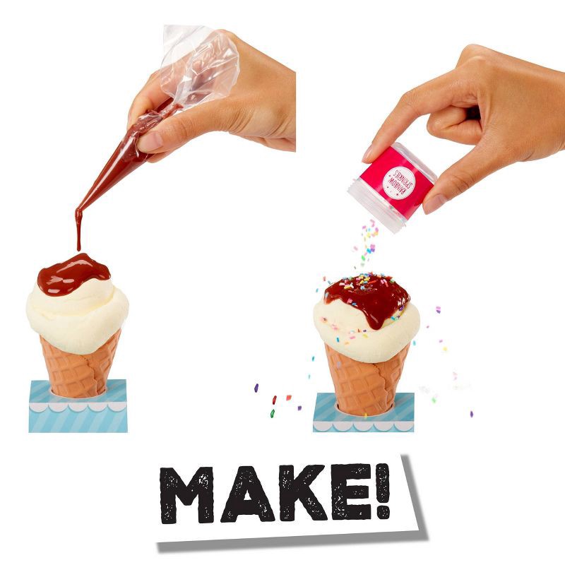 slide 4 of 7, Slime Life Ice Cream Cone DIY Slime Kit - Unboxing Ingredients to Make,Smash and Stretch Your Food, 1 ct