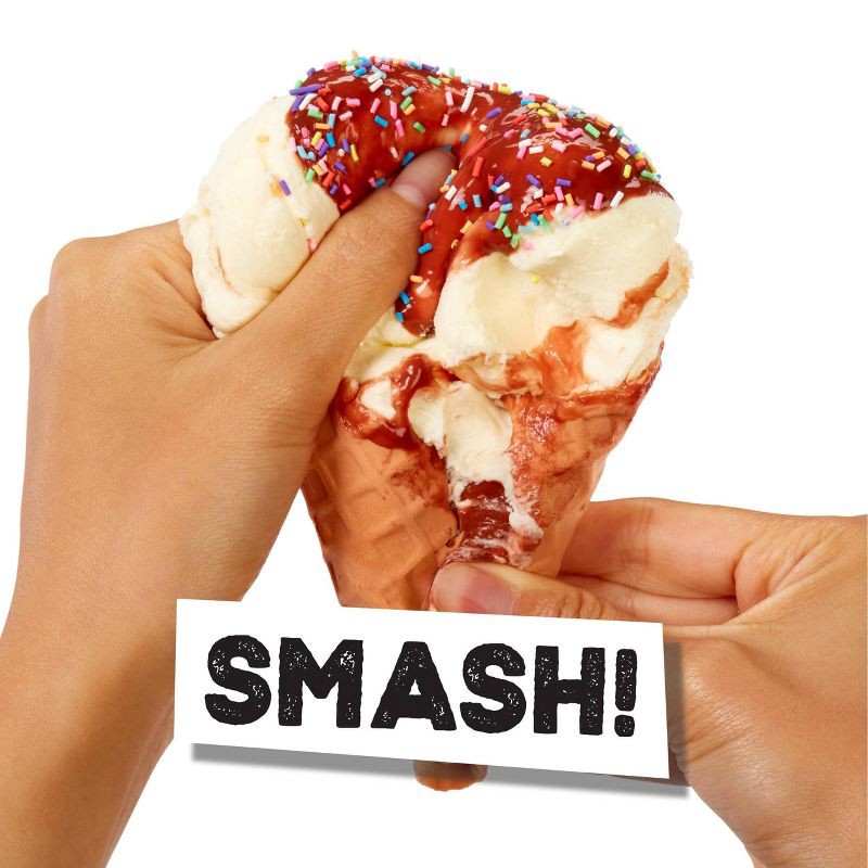 slide 5 of 7, Slime Life Ice Cream Cone DIY Slime Kit - Unboxing Ingredients to Make,Smash and Stretch Your Food, 1 ct