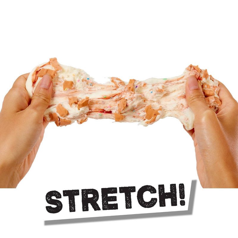 slide 6 of 7, Slime Life Ice Cream Cone DIY Slime Kit - Unboxing Ingredients to Make,Smash and Stretch Your Food, 1 ct