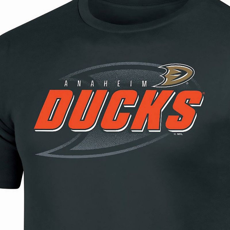 slide 3 of 3, NHL Anaheim Ducks Men's Short Sleeve T-Shirt - XL, 1 ct