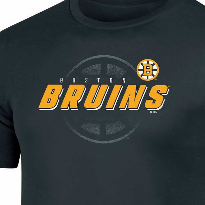 slide 3 of 3, NHL Boston Bruins Men's Short Sleeve T-Shirt - XL, 1 ct