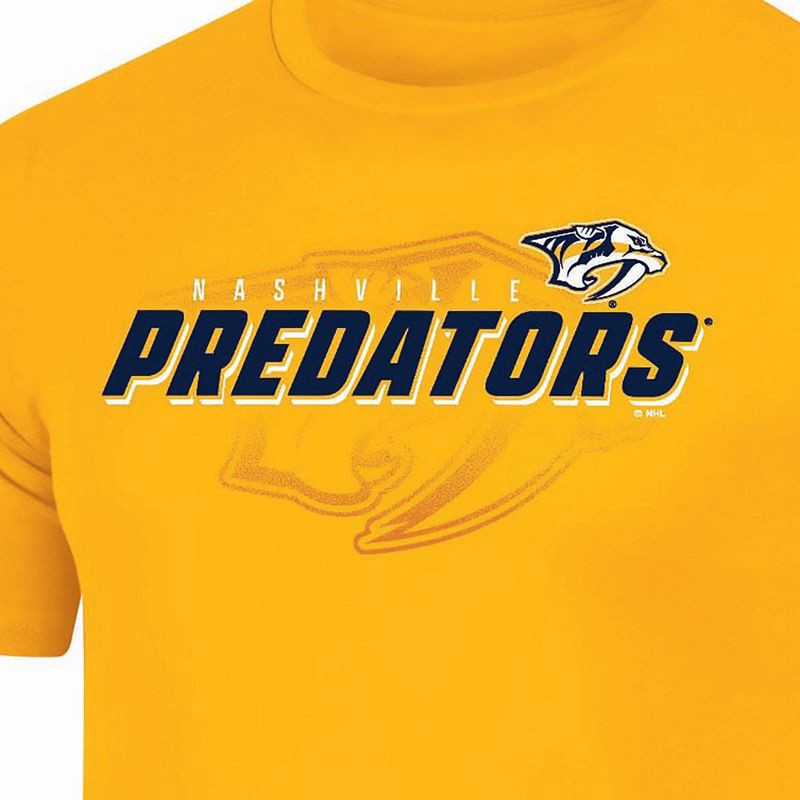 slide 3 of 3, NHL Nashville Predators Men's Short Sleeve T-Shirt - XXL, 1 ct
