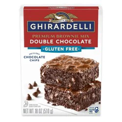 Ghirardelli Gluten Free Double Chocolate Brownie Mix - 18oz