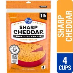 Kroger® Sharp Cheddar Shredded Cheese