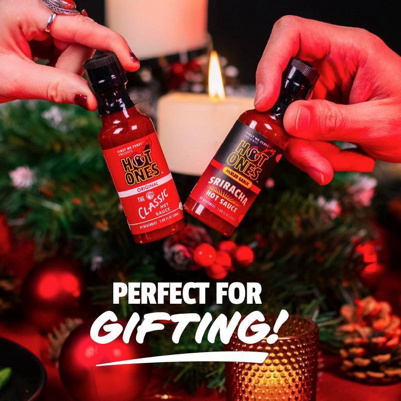 slide 3 of 8, Hot Ones Mini Sriracha Hot Sauce - 1.69oz, 1.69 oz