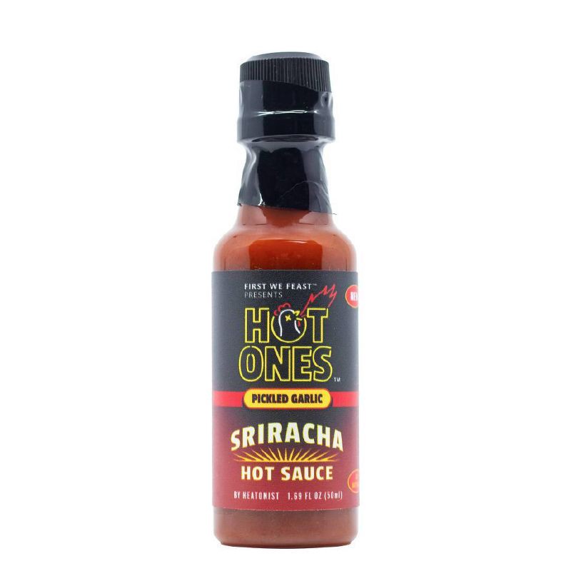 slide 1 of 8, Hot Ones Mini Sriracha Hot Sauce - 1.69oz, 1.69 oz