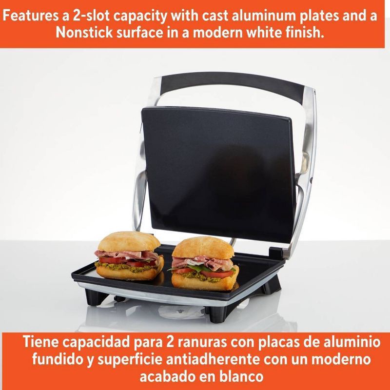 slide 4 of 6, IMUSA Panini Press Sandwich Maker, 1 ct