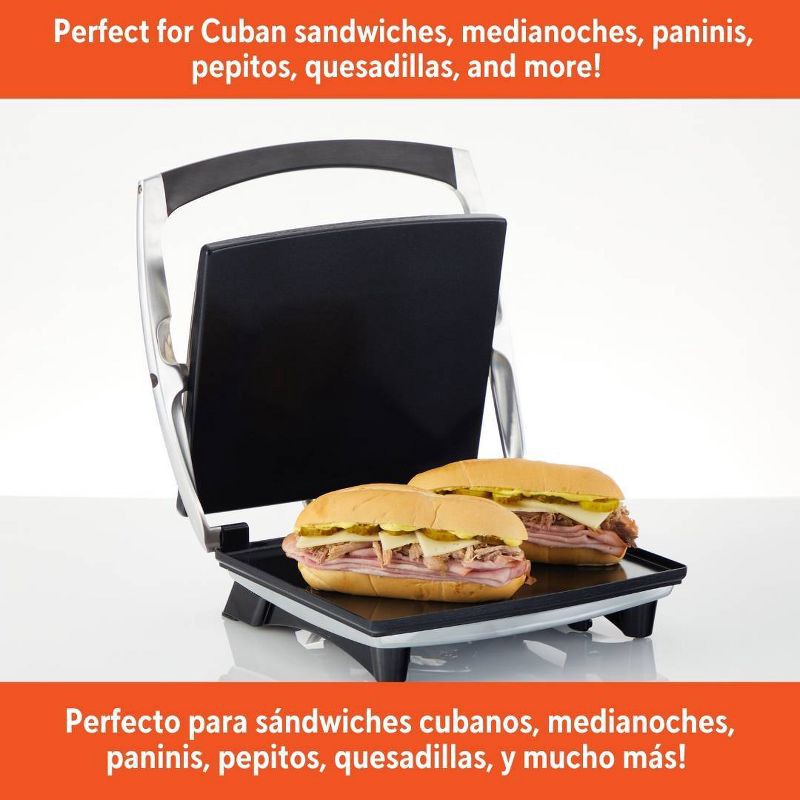 slide 5 of 6, IMUSA Panini Press Sandwich Maker, 1 ct