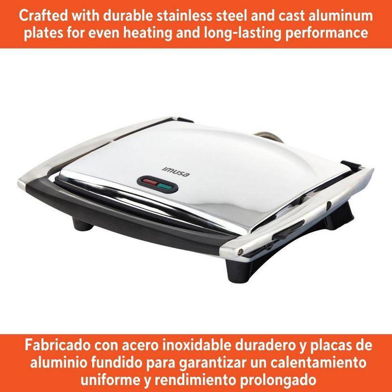 slide 6 of 6, IMUSA Panini Press Sandwich Maker, 1 ct