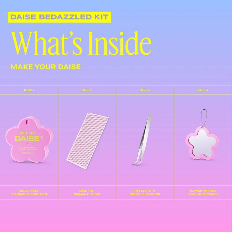 slide 2 of 6, DAISE Bedazzled Women's Gift Set, 1 ct