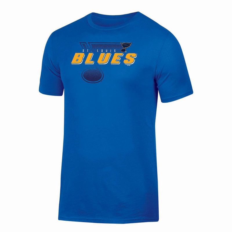 slide 1 of 3, NHL St. Louis Blues Men's Short Sleeve T-Shirt - XL, 1 ct