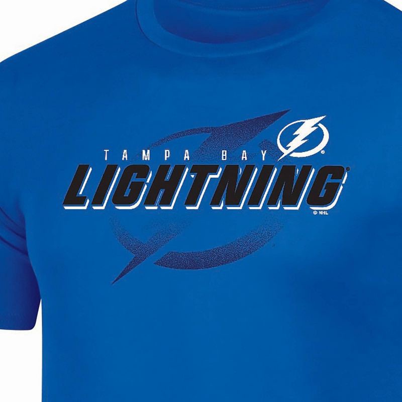 slide 3 of 3, NHL Tampa Bay Lightning Men's Short Sleeve T-Shirt - S, 1 ct