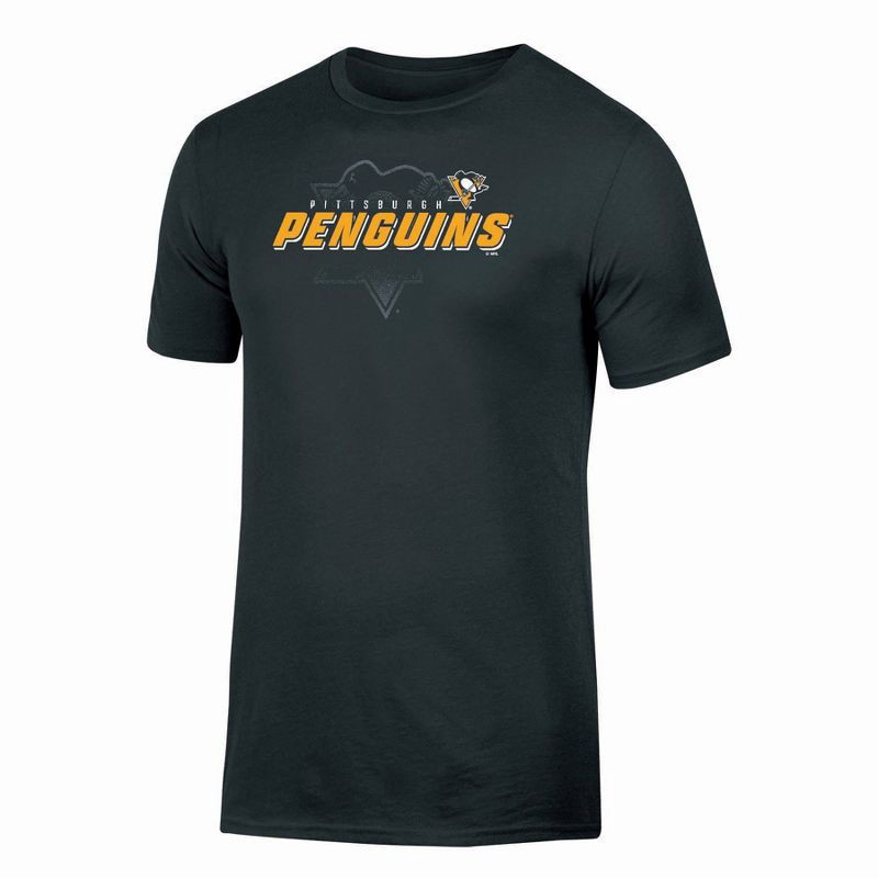 slide 1 of 3, NHL Pittsburgh Penguins Men's Short Sleeve T-Shirt - S, 1 ct