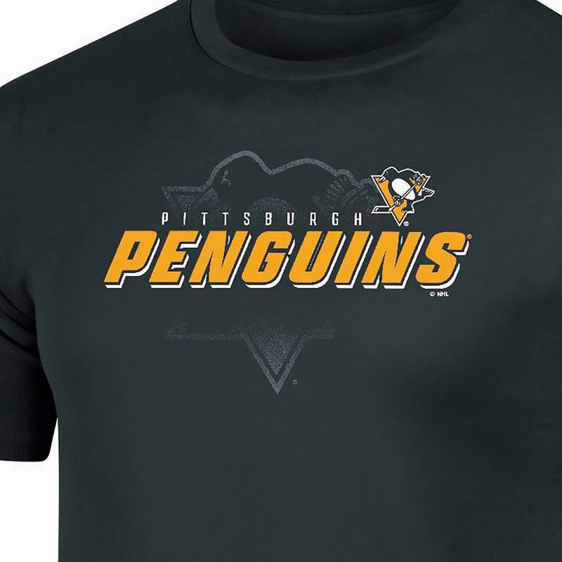 slide 3 of 3, NHL Pittsburgh Penguins Men's Short Sleeve T-Shirt - XL, 1 ct