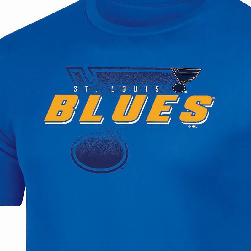 slide 3 of 3, NHL St. Louis Blues Men's Short Sleeve T-Shirt - L, 1 ct