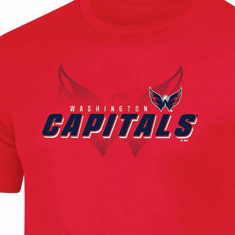 slide 3 of 3, NHL Washington Capitals Men's Short Sleeve T-Shirt - L, 1 ct
