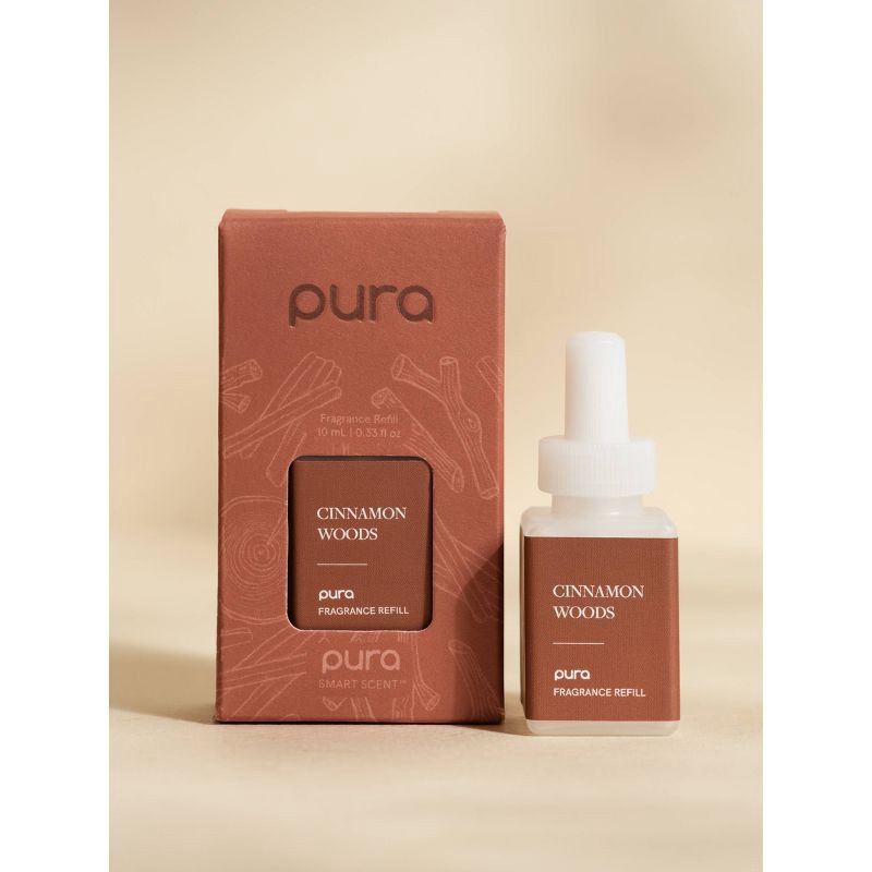 slide 2 of 5, Pura Cinnamon Woods Smart Vial Fragrance Refill, 1 ct