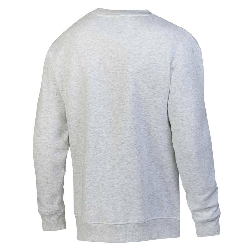 slide 2 of 3, NCAA Arkansas Razorbacks Men's Crew Neck Fleece Ash Sweatshirt - XXL, 1 ct