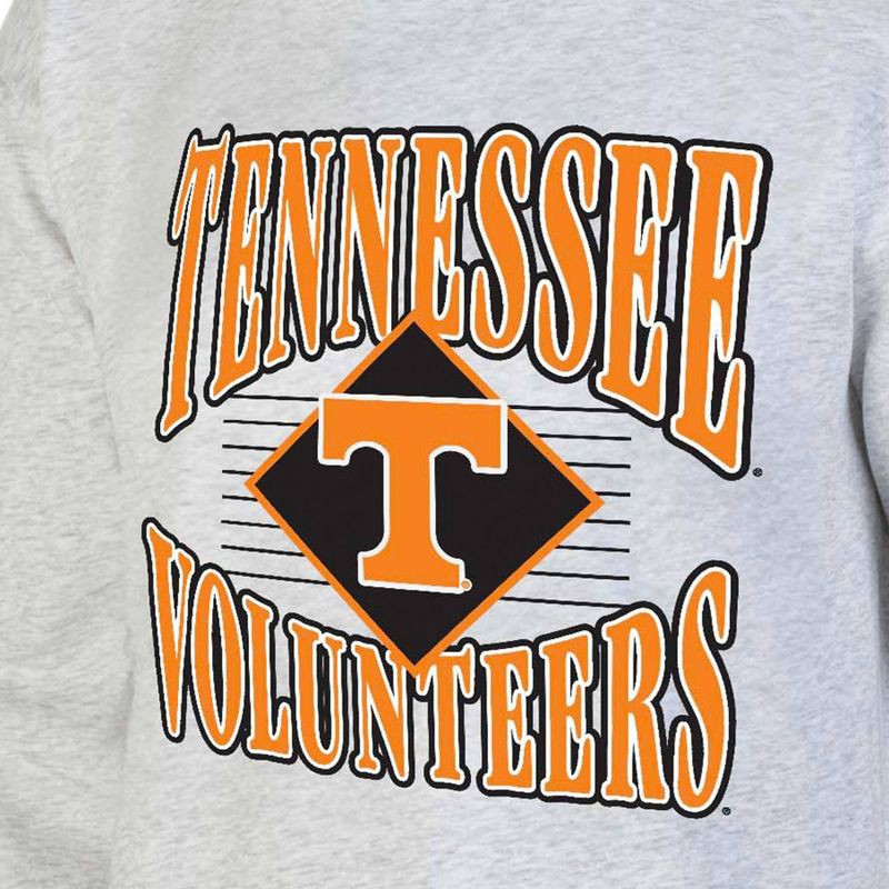 slide 3 of 3, NCAA Tennessee Volunteers Men's Crew Neck Fleece Ash Sweatshirt - S, 1 ct