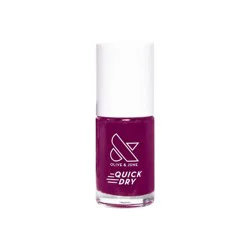 Olive & June Quick Dry Nail Polish - Mulberry - 0.3 fl oz