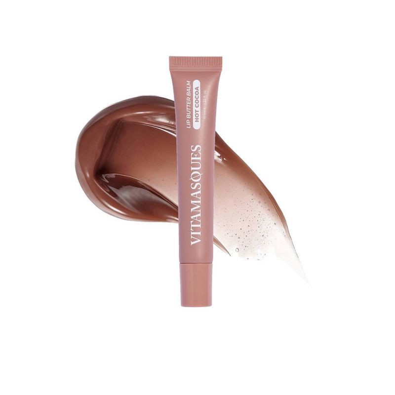 slide 1 of 5, Vitamasques Stocking Stuffer Plump & Repair Tinted Lip Butter Balm - Hot Cocoa - 0.33 fl oz, 0.33 fl oz