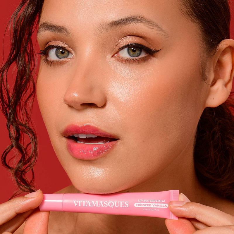 slide 4 of 5, Vitamasques Stocking Stuffer Plump & Repair Tinted Lip Butter Balm - Frosted Vanilla - 0.33 fl oz, 0.33 fl oz