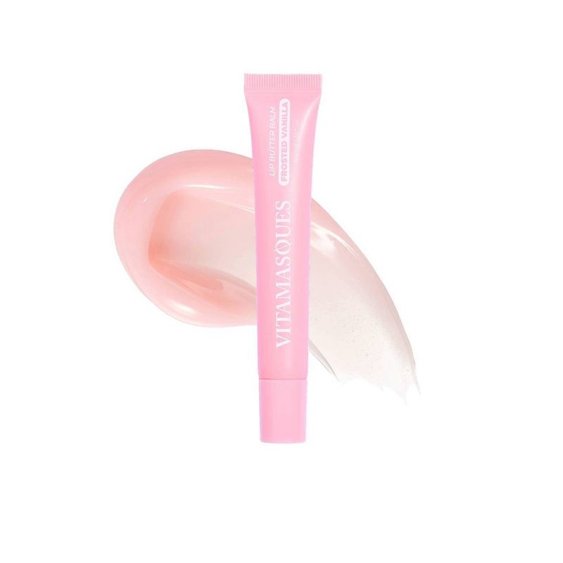 slide 1 of 5, Vitamasques Stocking Stuffer Plump & Repair Tinted Lip Butter Balm - Frosted Vanilla - 0.33 fl oz, 0.33 fl oz