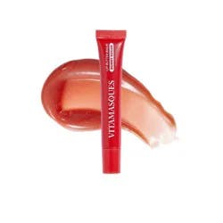 Vitamasques Stocking Stuffer Plump & Repair Tinted Lip Butter Balm - Burnt Sugar Shimmer - 0.33 fl oz
