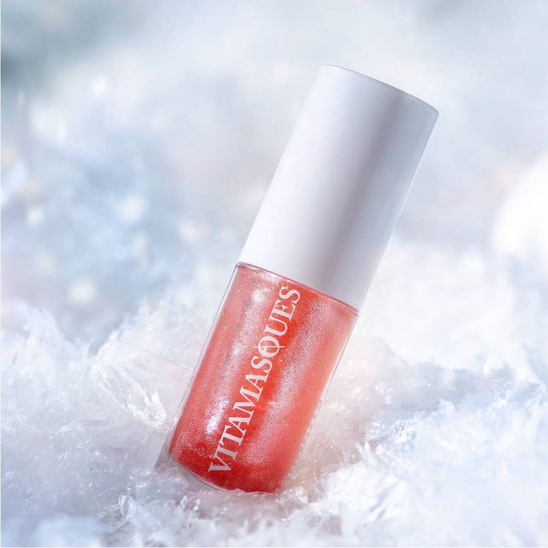 slide 3 of 5, Vitamasques Glow Oil Lip Balm - Berry Glaze - 0.2 fl oz, 0.2 fl oz