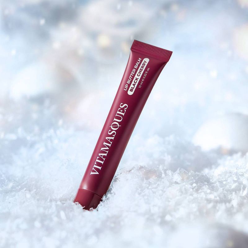 slide 3 of 5, Vitamasques Stocking Stuffer Plump & Repair Tinted Lip Butter Balm - Black Cherry - 0.33 fl oz, 0.33 fl oz