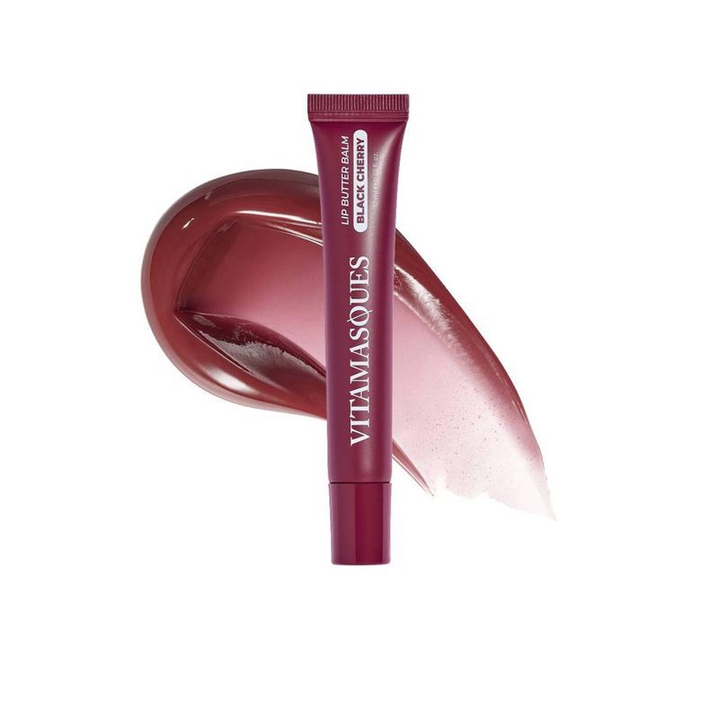 slide 1 of 5, Vitamasques Stocking Stuffer Plump & Repair Tinted Lip Butter Balm - Black Cherry - 0.33 fl oz, 0.33 fl oz