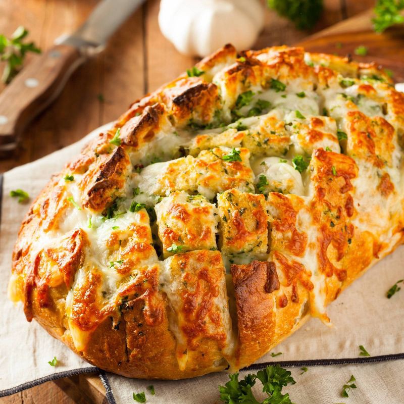 slide 3 of 7, Crystal Farms Garlic and Herb Shredded Mozzarella Cheese - 7oz, 7 oz