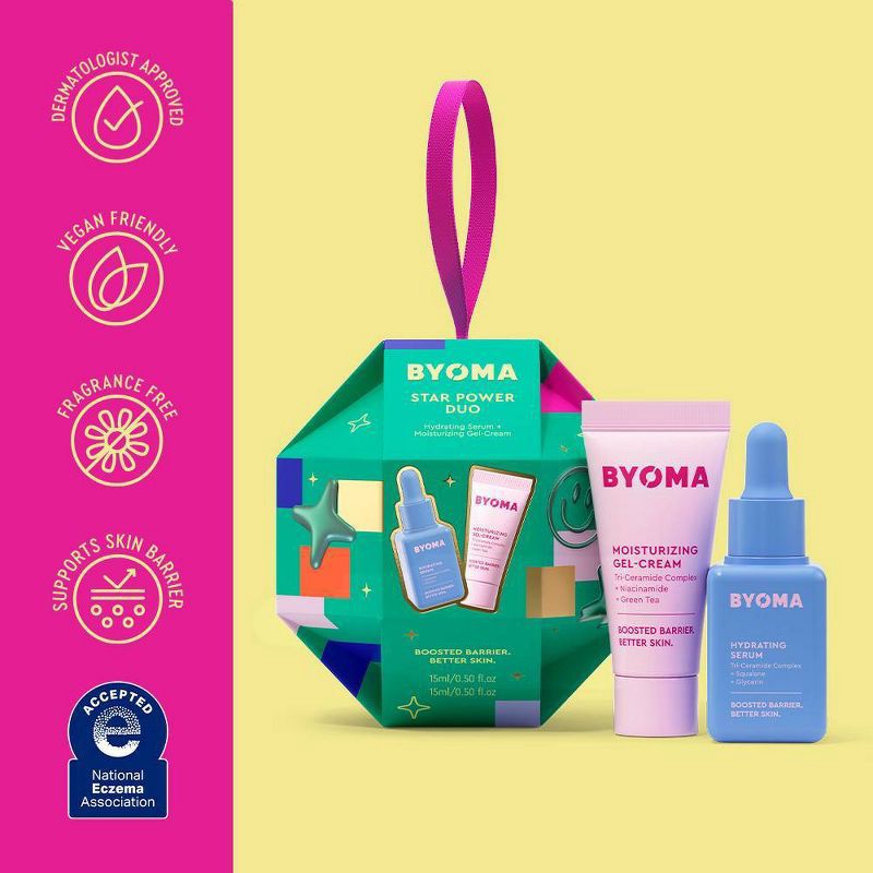 slide 6 of 6, BYOMA Skincare Gift Set - Star Power Duo - 2pc, 2 ct