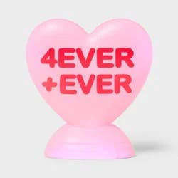 Valentine's Day Blow Mold Candy Hearts Pink - Spritz™