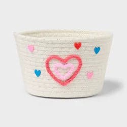 Valentine's Day Rope Basket White - Spritz™