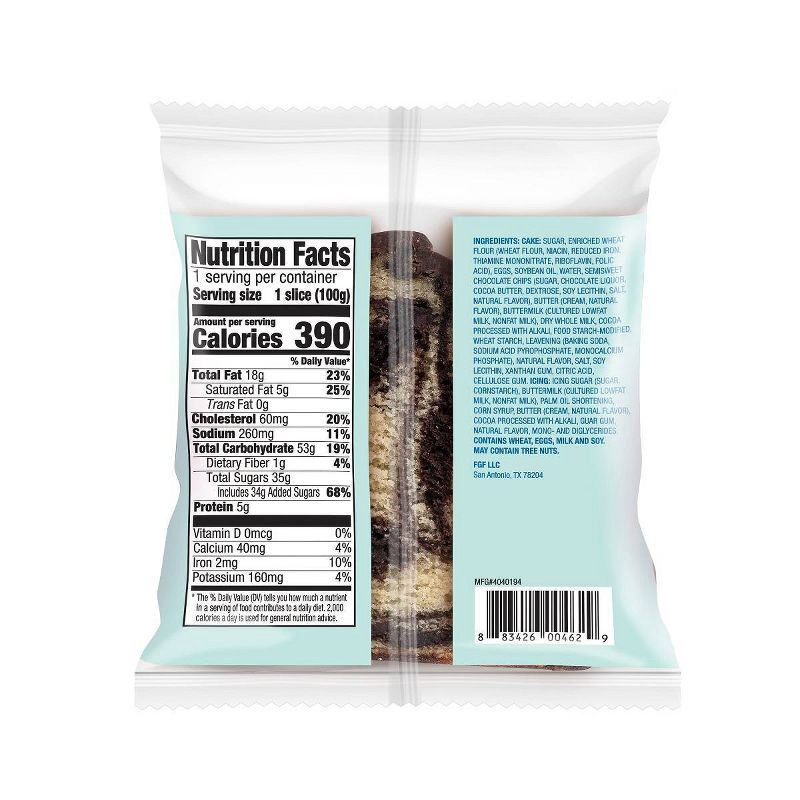 slide 2 of 4, Simple Joys Bakery Marble Sliced Loaf Cake - 3.5oz, 3.5 oz