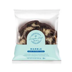 Simple Joys Bakery Marble Sliced Loaf Cake - 3.5oz
