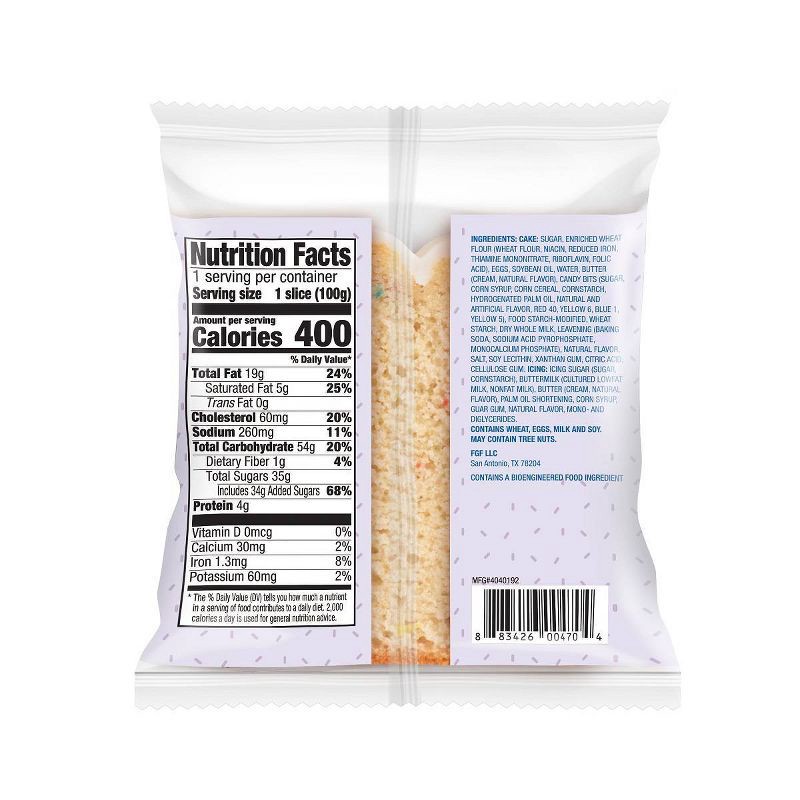 slide 2 of 4, Simple Joys Bakery Vanilla Cake Sliced Loaf Cake - 3.5oz, 3.5 oz