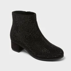 Girls' Gita Rhinestone Dress Boots - art class™ Black 1